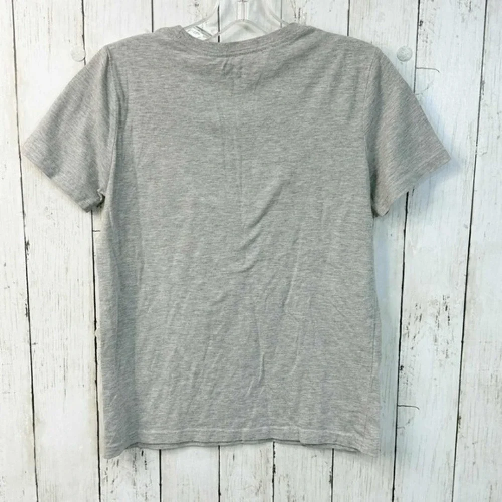 Champion Unisex Gray Logo Graphic T-Shirt Classic Athletic Tee‎ Size L - Picture 2 of 5